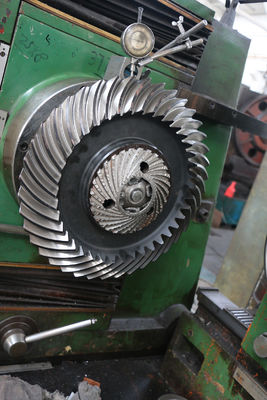 конические зубчатые колеса легированной стали 20CrNi2MoA спиральные установили для редукторов шестерни