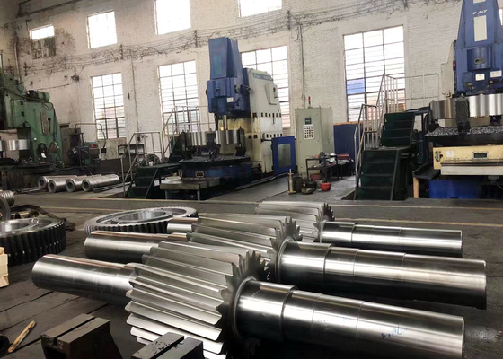 Стальной вал шестерни трансмиссии 12 модуля из стали 17CrNiMo6 для долговечной передачи мощности