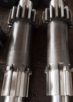 Редукторы скорости коробки передач пришпоривают вал шестерни шестерни с прямыми, который встали на сторону сплайнами