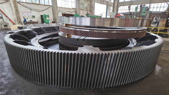 Собранные большие этапы 260HB 450mm колеса шестерни 4 кольца для горнодобывающей промышленности