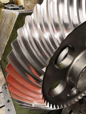 48T модуль винтовой зубчатой передачи 14,117 ранга ISO 6-7 конический спиральный