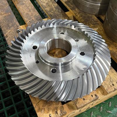 Customized 58-62 HRC Spiral Bevel Gears with Gear Teeth Grinding for High-Performance Application