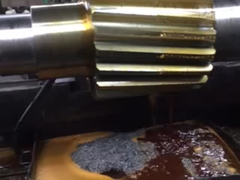 Вал винтовой зубчатой передачи автомобильной промышленности для передачи прочной и надежной