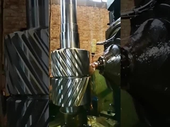 Стальной вал SAE 4340 DP 1.5 24T для двойных косозубых шестерен для тяжелых условий эксплуатации